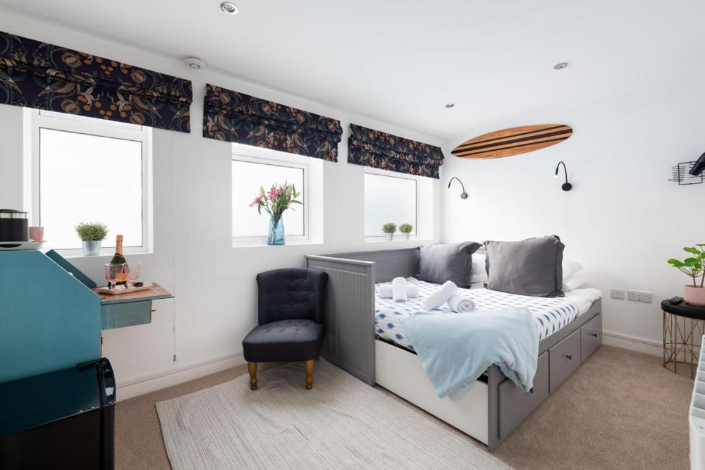Trig-Private Studio, Courtyard, Walk To Fistral Newquay  Exterior photo